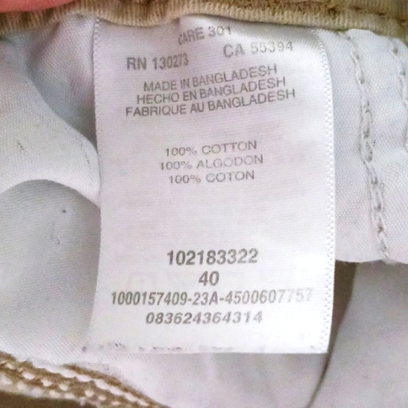 NWOT MENS LEE CARGO SHORTS Size40 - Picture 4 of 4